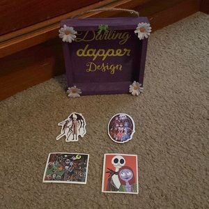 COPY - Disney’s Tim Burton’s The Nightmare Before Christmas  Full Color 4  stic…